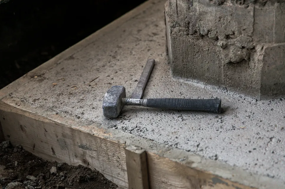 Renoverad betongkonstruktion i Idas Park, Jönköping